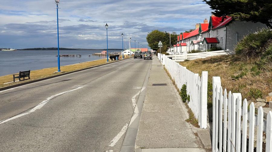 Ross Road, avenida costanera de la ciudad.